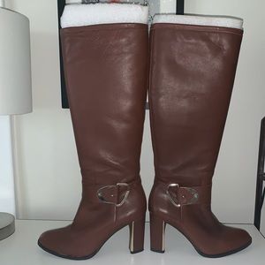 Antonio Melani brown leather boots